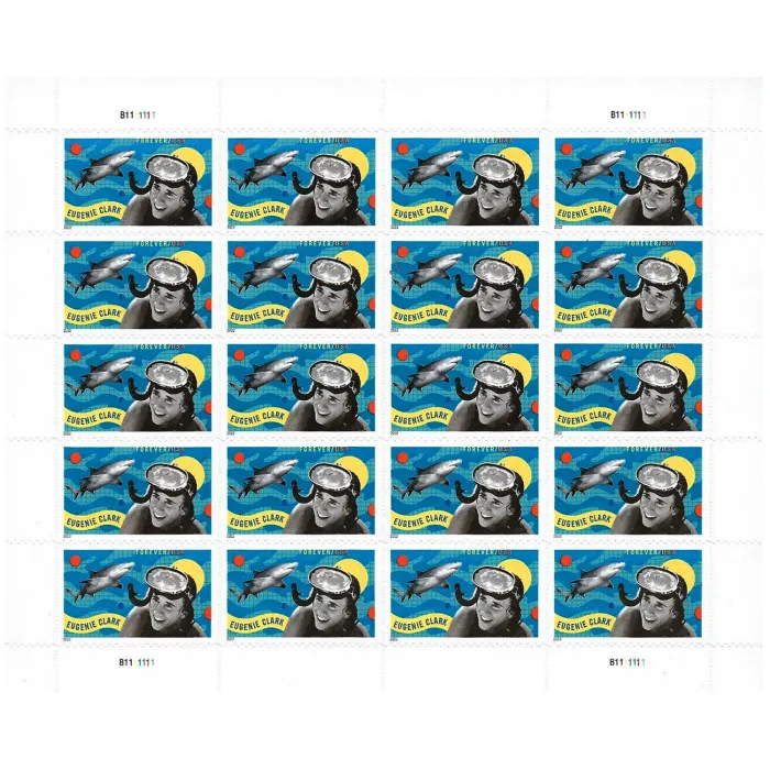 2022 Eugenie Clark Stamps - Forever Stamps