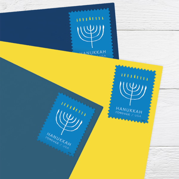 2024 Hanukkah Stamps - Forever Stamps