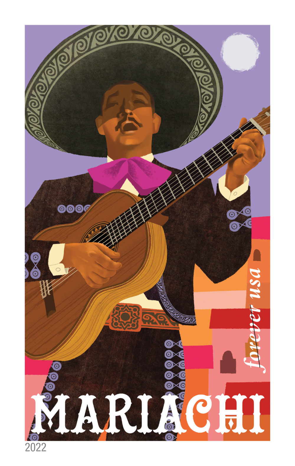 2022 Mariachi Stamps - Forever Stamps