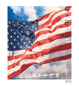 2024 U.S. Flags Stamps books - Forever Stamps
