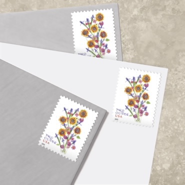 2022 Sunflower Bouquet Forever®Stamp - Forever Stamps