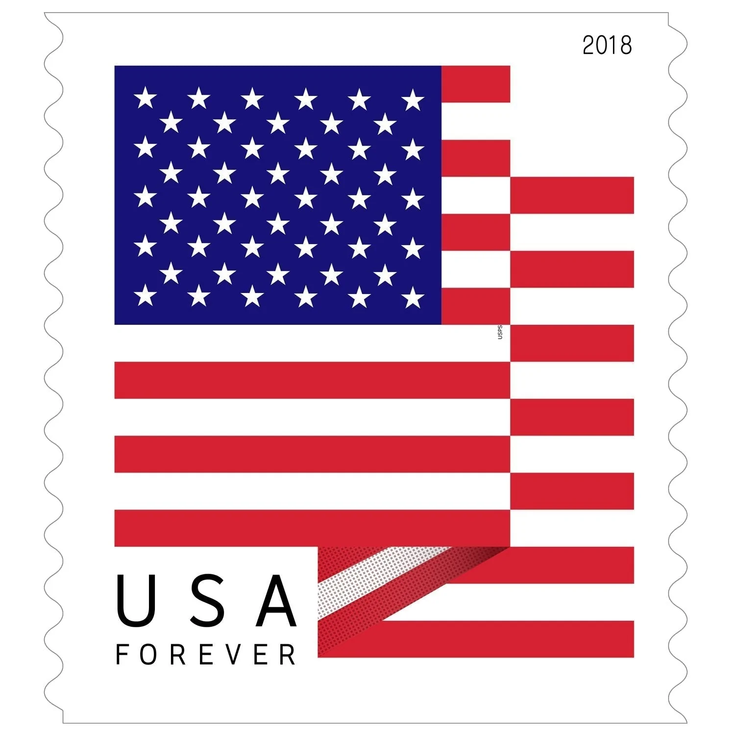 2018 U.S. Flag Forever Stamps 50 Rolls - Forever Stamps