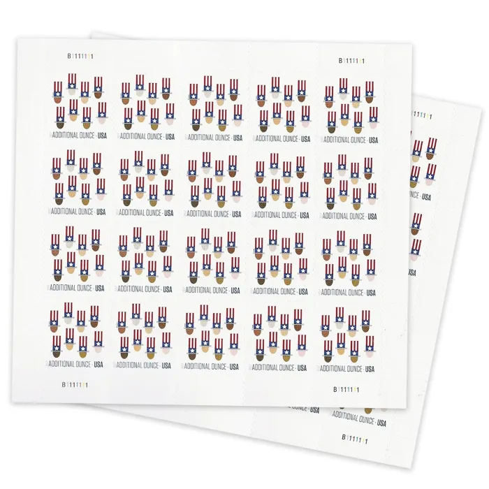 2017 Uncle Sam's Hat Additional Stamps - Forever Stamps