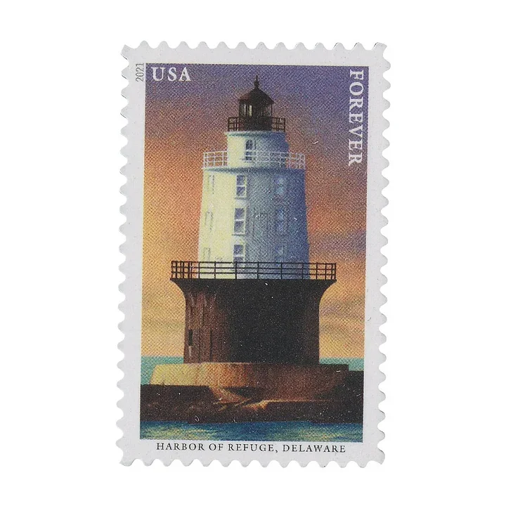2021 Mid-Atlantic Lighthouses Stamps - Forever Stamps