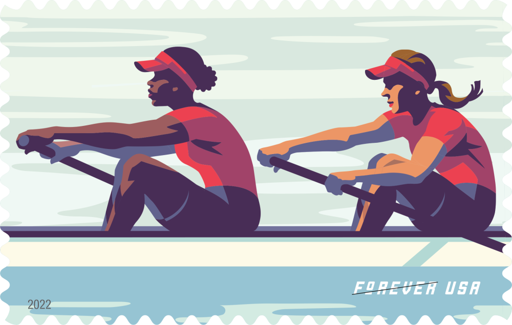 2022 Women's Rowing Stamps 100 PCS - Forever Stamps