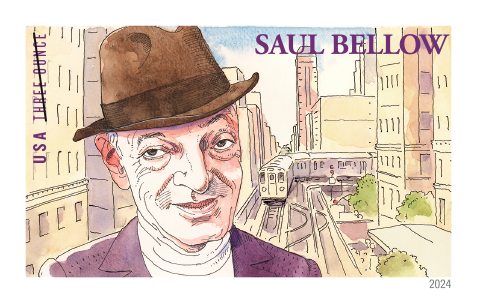 2024 Saul Bellow Stamps - Forever Stamps
