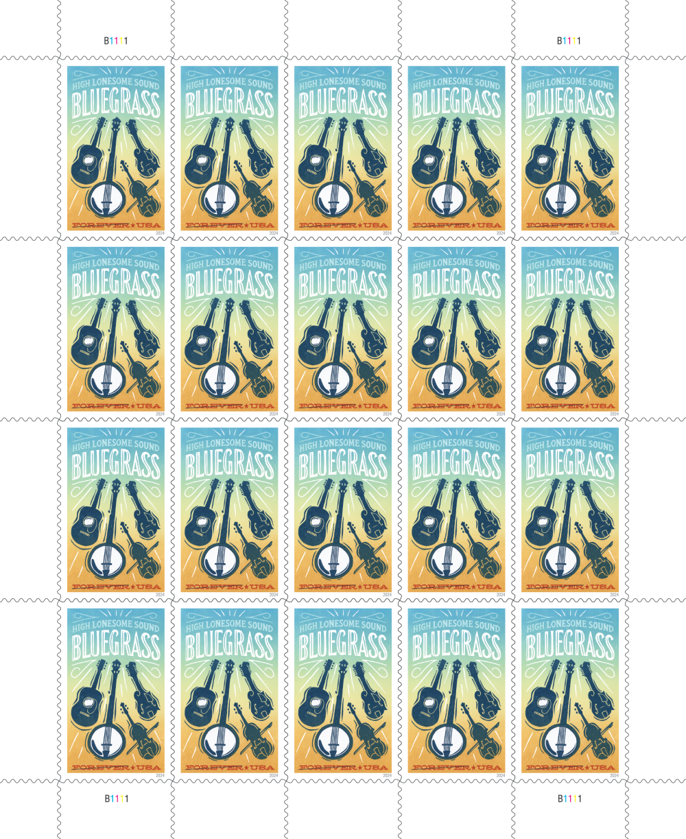2024 Bluegrass Stamps - Forever Stamps