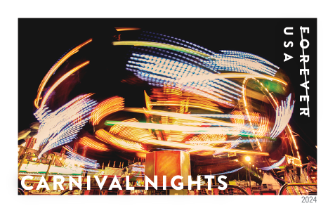2024 Carnival Nights Stamps - Forever Stamps