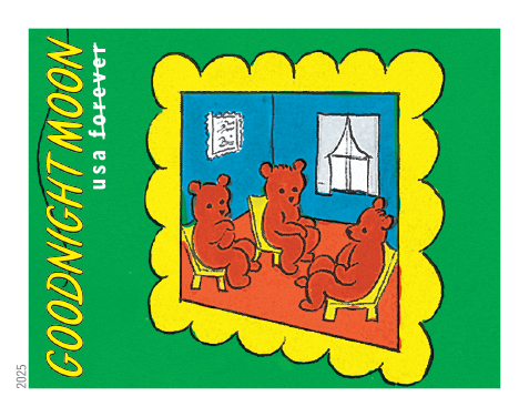 2025 Goodnight Moon Stamps 80 pcs - Forever Stamps